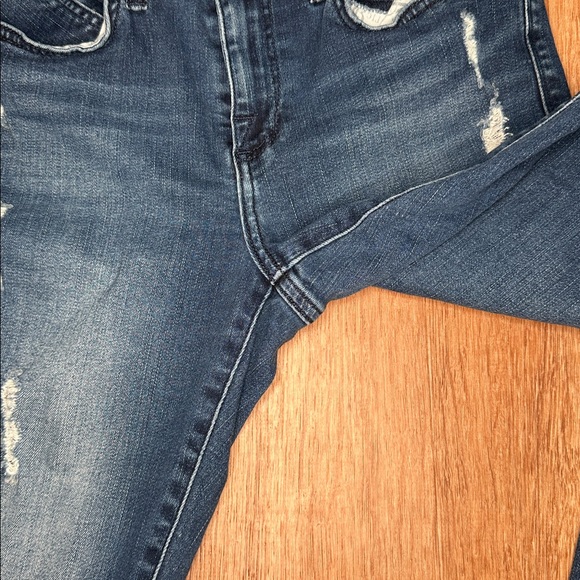 Rock & Republic Dark Blue Skinny Jeans - Picture 5 of 10